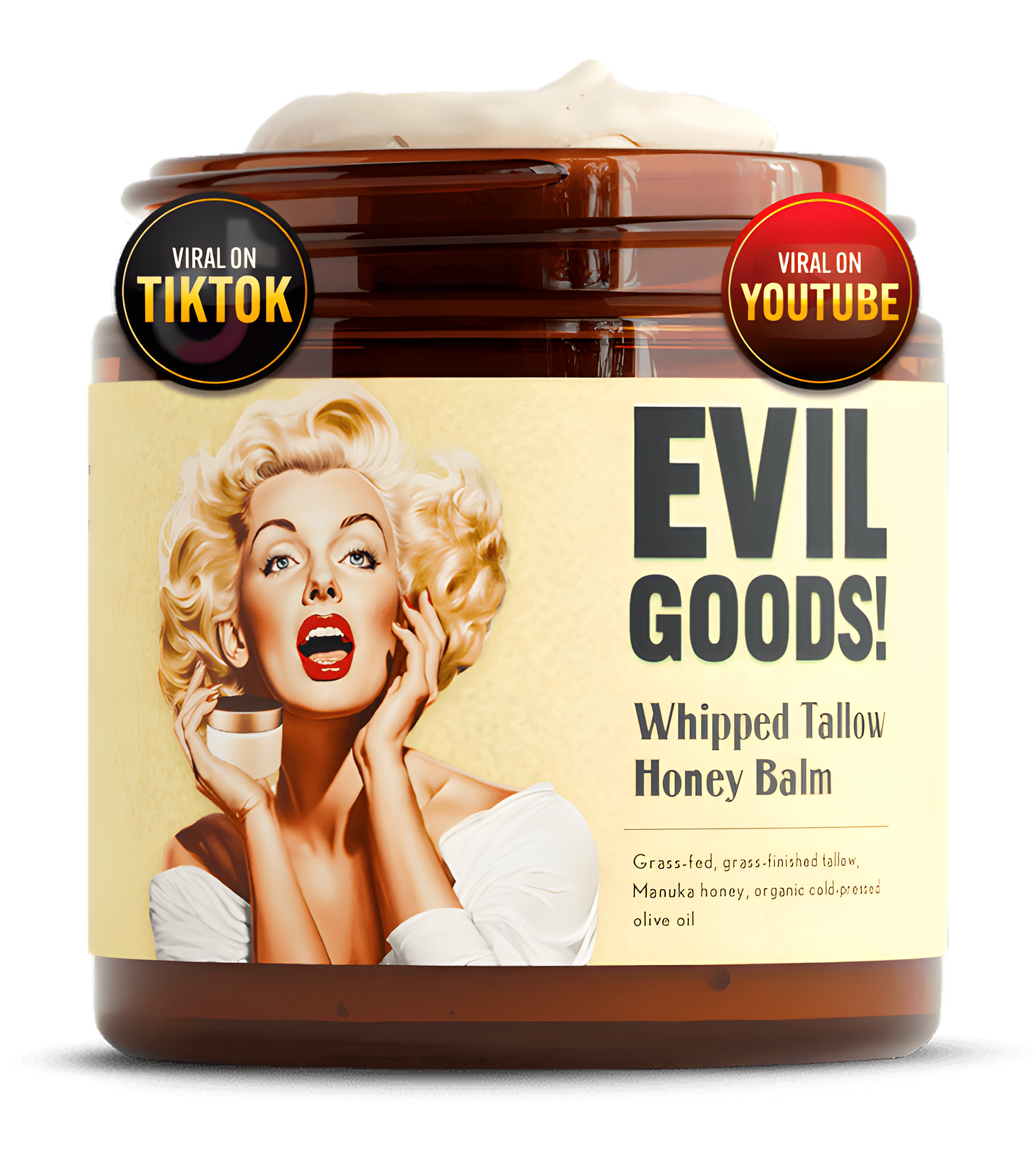 Glowry Bálsamo de Miel y Sebo Nutritivo