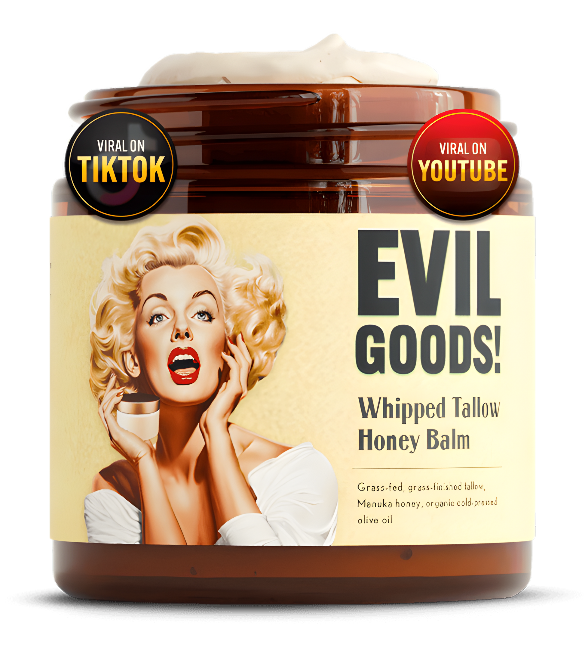 Glowry Bálsamo de Miel y Sebo Nutritivo