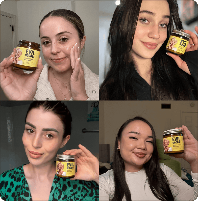 Glowry Bálsamo de Miel y Sebo Nutritivo